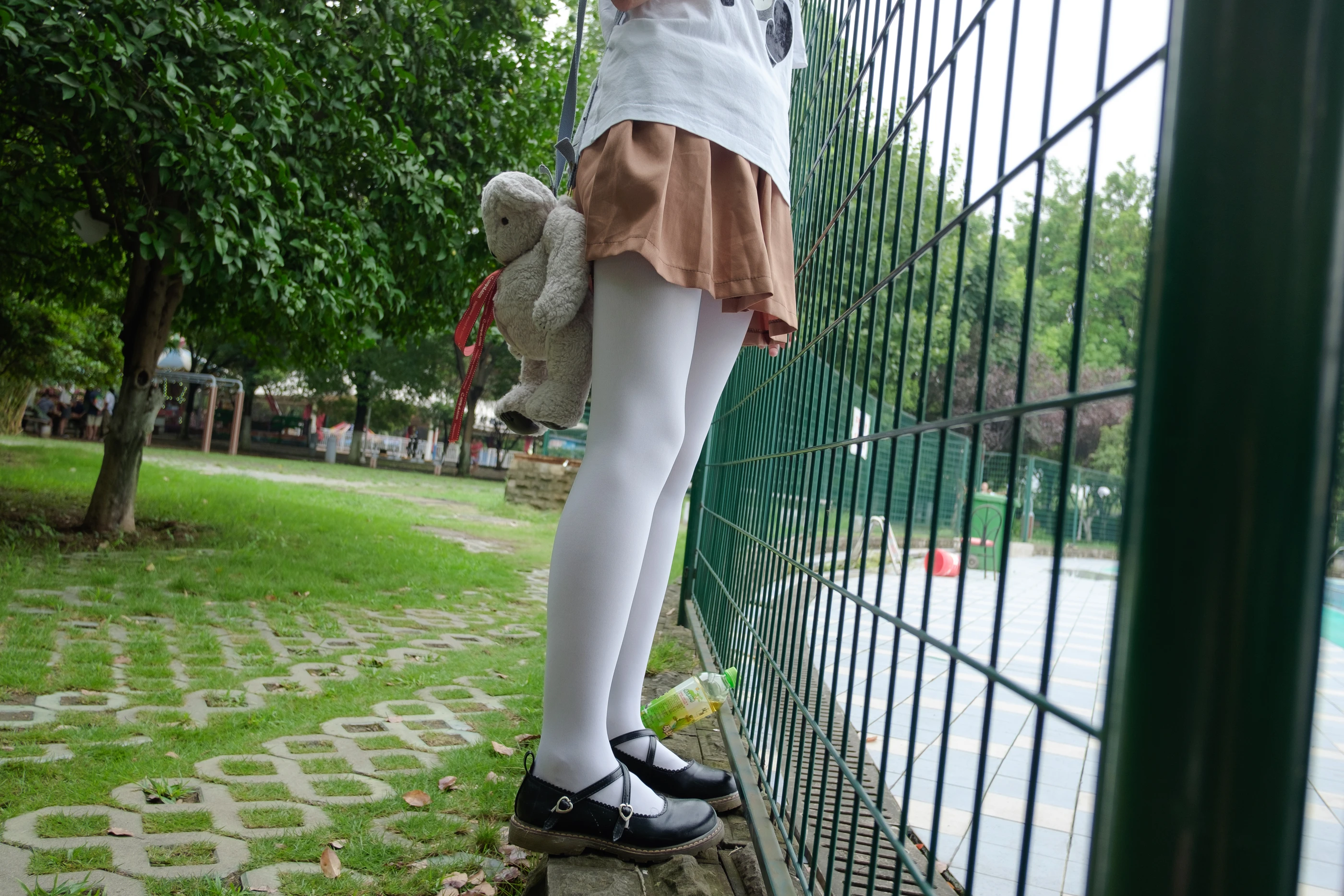 森萝财团 [BETA-004] 高中女生JK白丝外拍 [113P]插图2